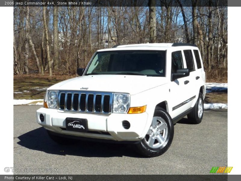 Stone White / Khaki 2006 Jeep Commander 4x4