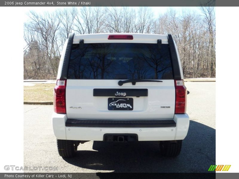 Stone White / Khaki 2006 Jeep Commander 4x4