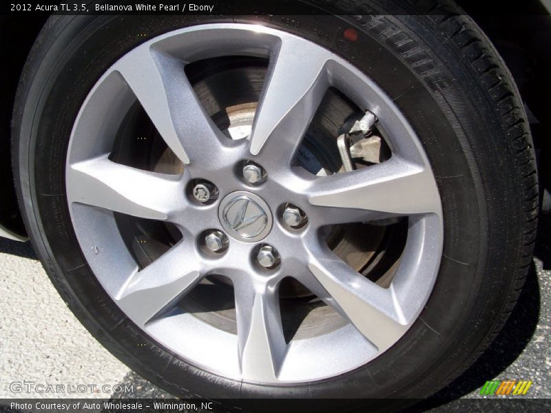 Bellanova White Pearl / Ebony 2012 Acura TL 3.5