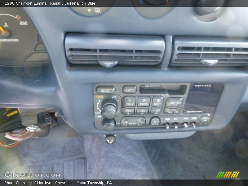 Controls of 1998 Lumina 
