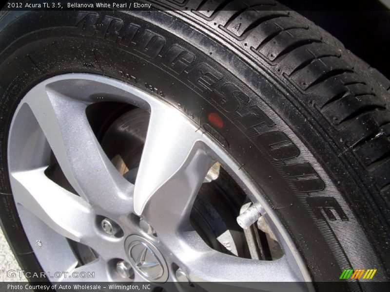 Bellanova White Pearl / Ebony 2012 Acura TL 3.5