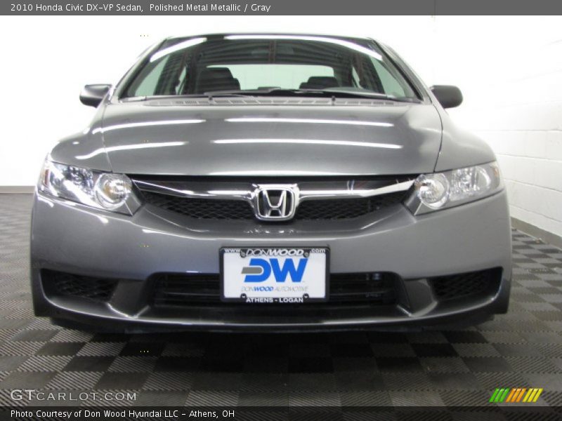 Polished Metal Metallic / Gray 2010 Honda Civic DX-VP Sedan