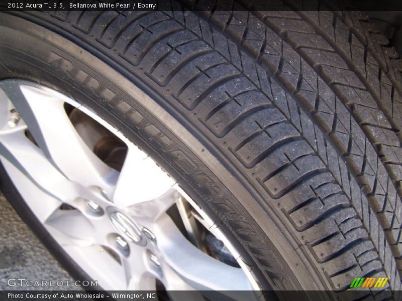 Bellanova White Pearl / Ebony 2012 Acura TL 3.5