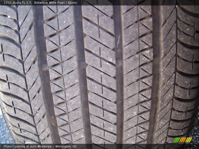 Bellanova White Pearl / Ebony 2012 Acura TL 3.5