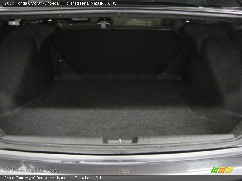 Polished Metal Metallic / Gray 2010 Honda Civic DX-VP Sedan