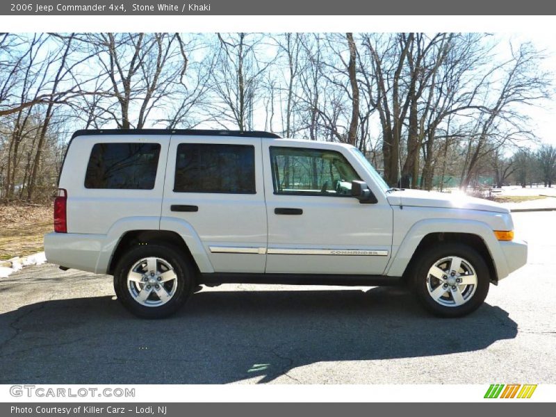 Stone White / Khaki 2006 Jeep Commander 4x4