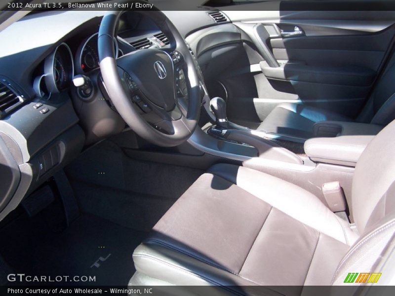 Bellanova White Pearl / Ebony 2012 Acura TL 3.5
