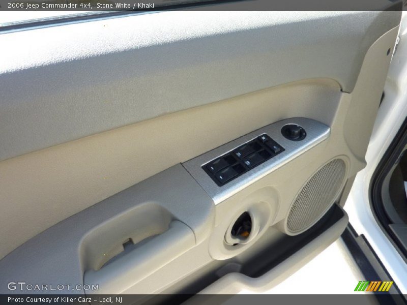 Stone White / Khaki 2006 Jeep Commander 4x4