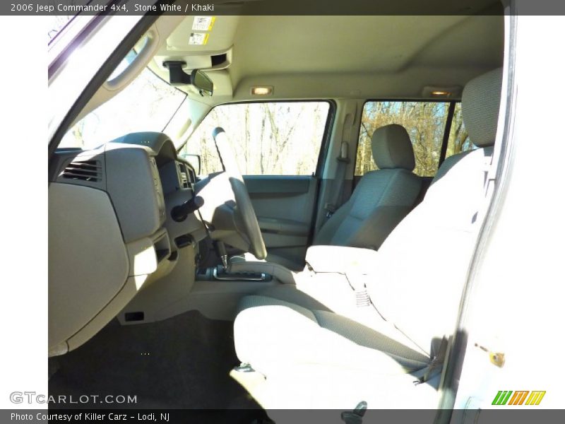 Stone White / Khaki 2006 Jeep Commander 4x4