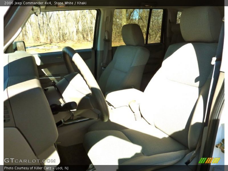 Stone White / Khaki 2006 Jeep Commander 4x4