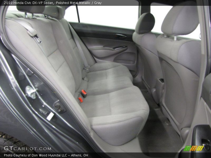 Polished Metal Metallic / Gray 2010 Honda Civic DX-VP Sedan
