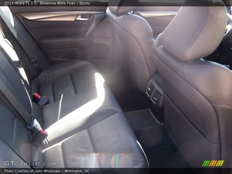 Bellanova White Pearl / Ebony 2012 Acura TL 3.5