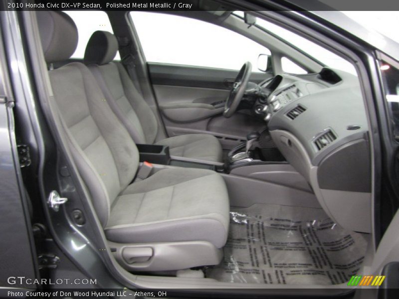 Polished Metal Metallic / Gray 2010 Honda Civic DX-VP Sedan