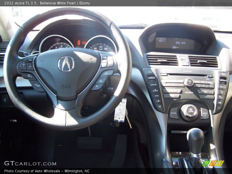 Bellanova White Pearl / Ebony 2012 Acura TL 3.5