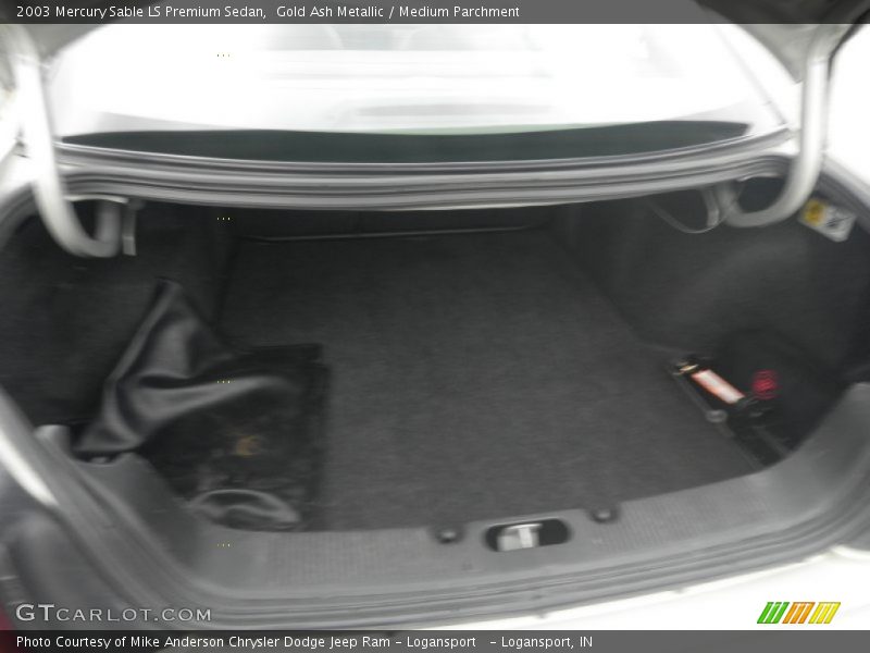 Gold Ash Metallic / Medium Parchment 2003 Mercury Sable LS Premium Sedan