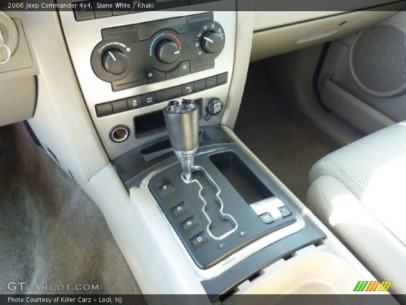 Stone White / Khaki 2006 Jeep Commander 4x4