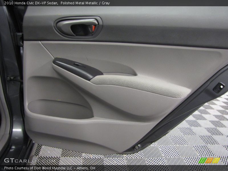 Polished Metal Metallic / Gray 2010 Honda Civic DX-VP Sedan