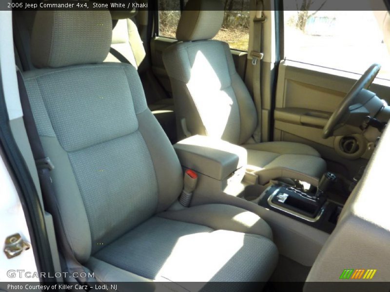 Stone White / Khaki 2006 Jeep Commander 4x4