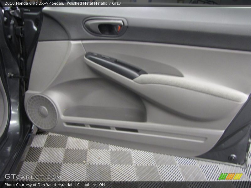 Polished Metal Metallic / Gray 2010 Honda Civic DX-VP Sedan