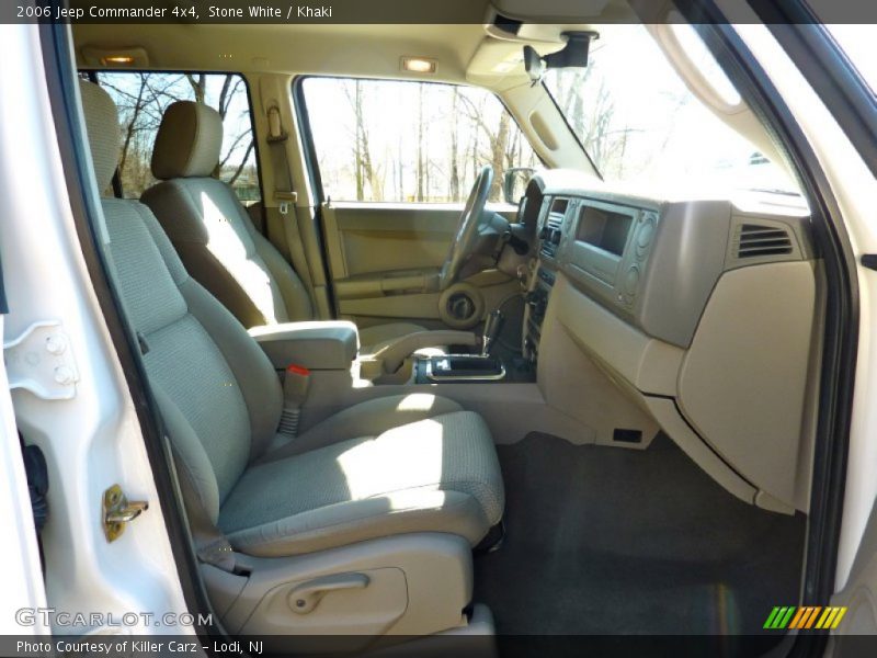 Stone White / Khaki 2006 Jeep Commander 4x4