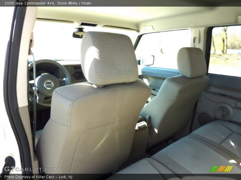 Stone White / Khaki 2006 Jeep Commander 4x4