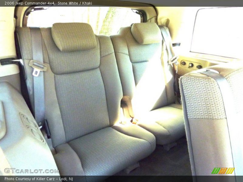 Stone White / Khaki 2006 Jeep Commander 4x4