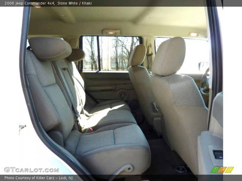 Stone White / Khaki 2006 Jeep Commander 4x4