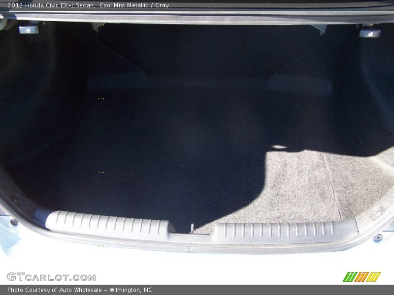 Cool Mist Metallic / Gray 2012 Honda Civic EX-L Sedan