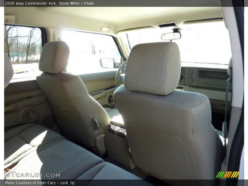 Stone White / Khaki 2006 Jeep Commander 4x4