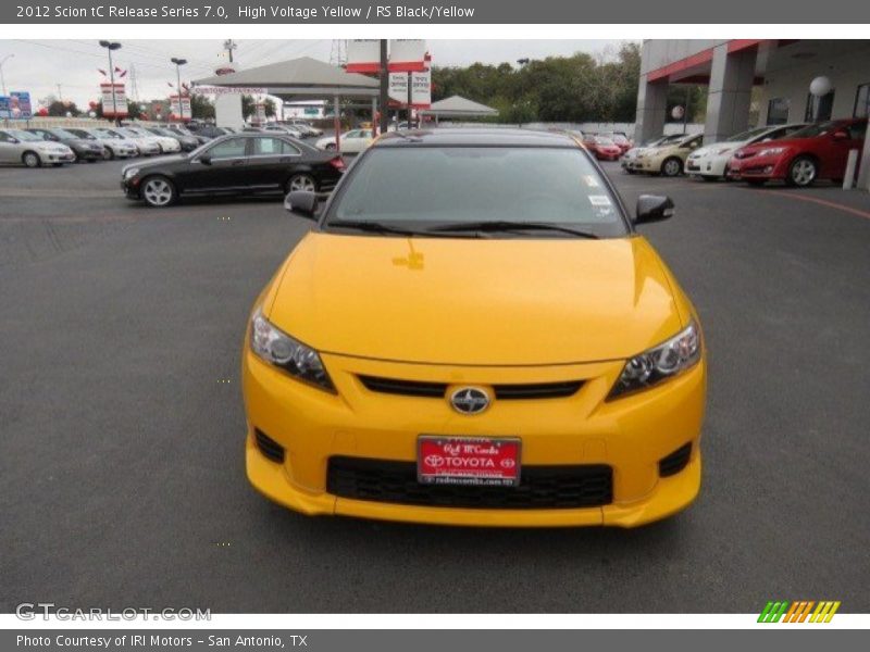 High Voltage Yellow / RS Black/Yellow 2012 Scion tC Release Series 7.0