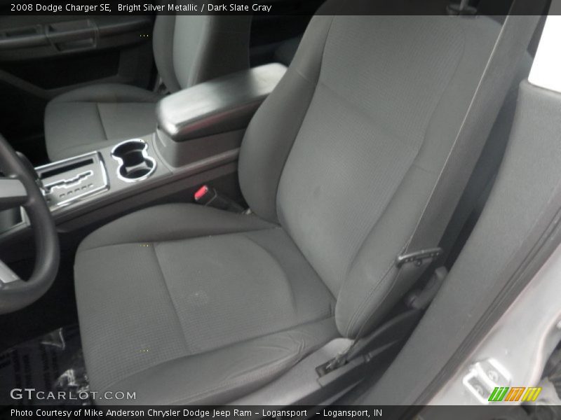 Bright Silver Metallic / Dark Slate Gray 2008 Dodge Charger SE