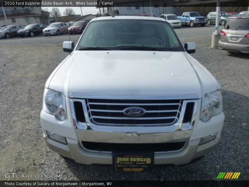 White Suede / Camel 2010 Ford Explorer Eddie Bauer 4x4