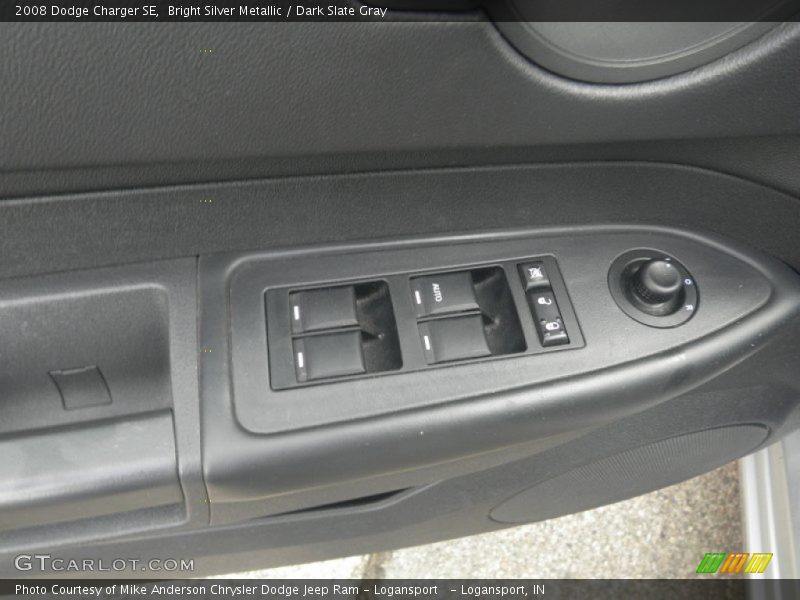 Bright Silver Metallic / Dark Slate Gray 2008 Dodge Charger SE