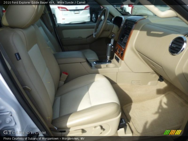 White Suede / Camel 2010 Ford Explorer Eddie Bauer 4x4