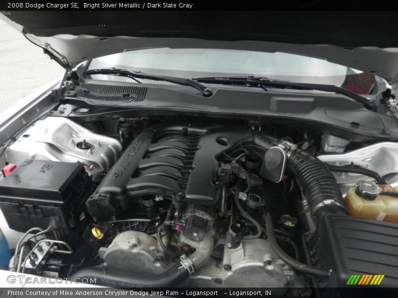Bright Silver Metallic / Dark Slate Gray 2008 Dodge Charger SE