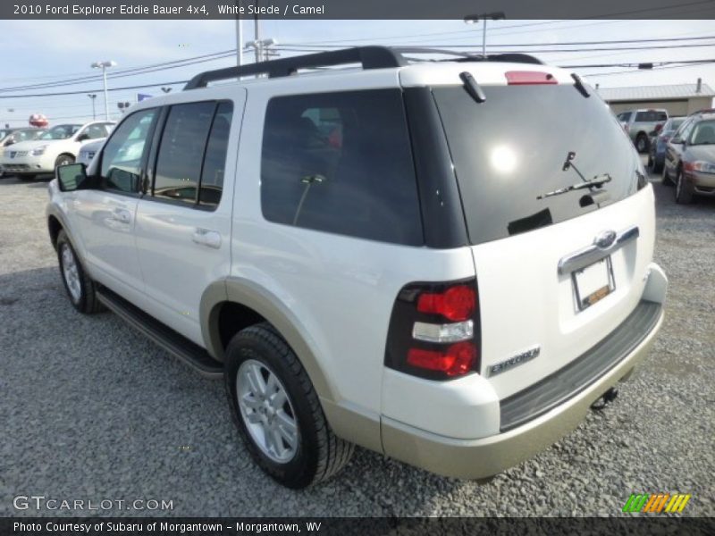 White Suede / Camel 2010 Ford Explorer Eddie Bauer 4x4
