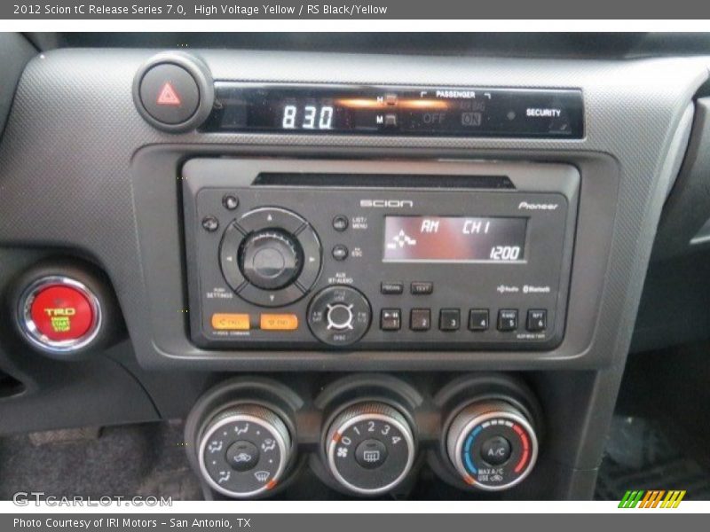 Controls of 2012 tC Release Series 7.0