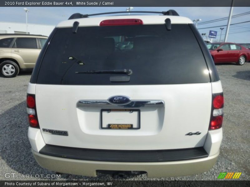 White Suede / Camel 2010 Ford Explorer Eddie Bauer 4x4