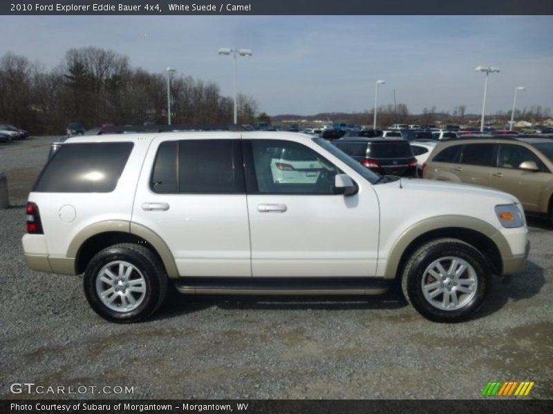 White Suede / Camel 2010 Ford Explorer Eddie Bauer 4x4