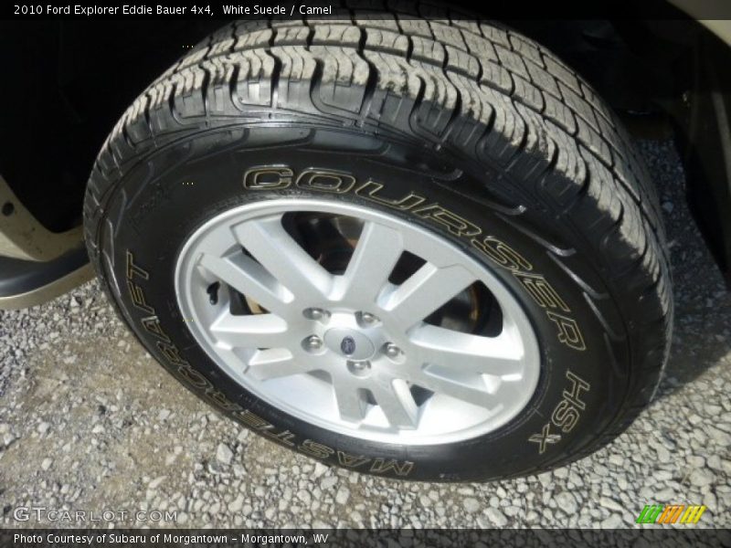 White Suede / Camel 2010 Ford Explorer Eddie Bauer 4x4