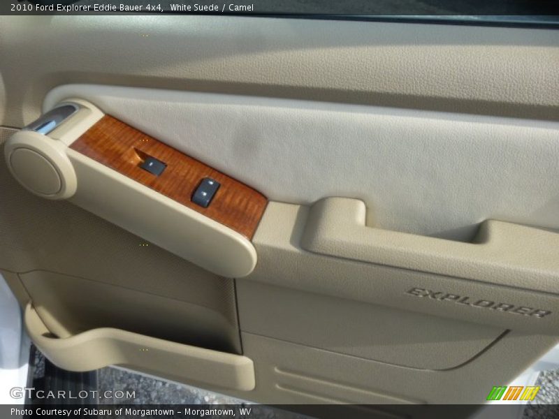 White Suede / Camel 2010 Ford Explorer Eddie Bauer 4x4