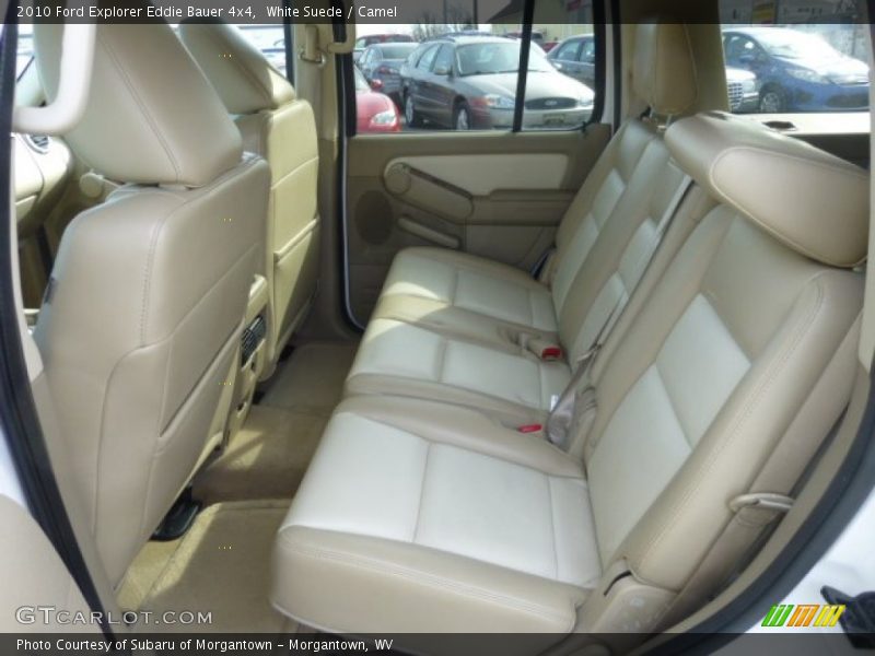 White Suede / Camel 2010 Ford Explorer Eddie Bauer 4x4
