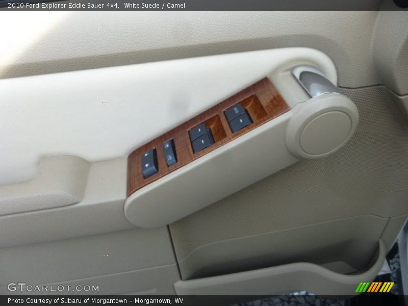 White Suede / Camel 2010 Ford Explorer Eddie Bauer 4x4