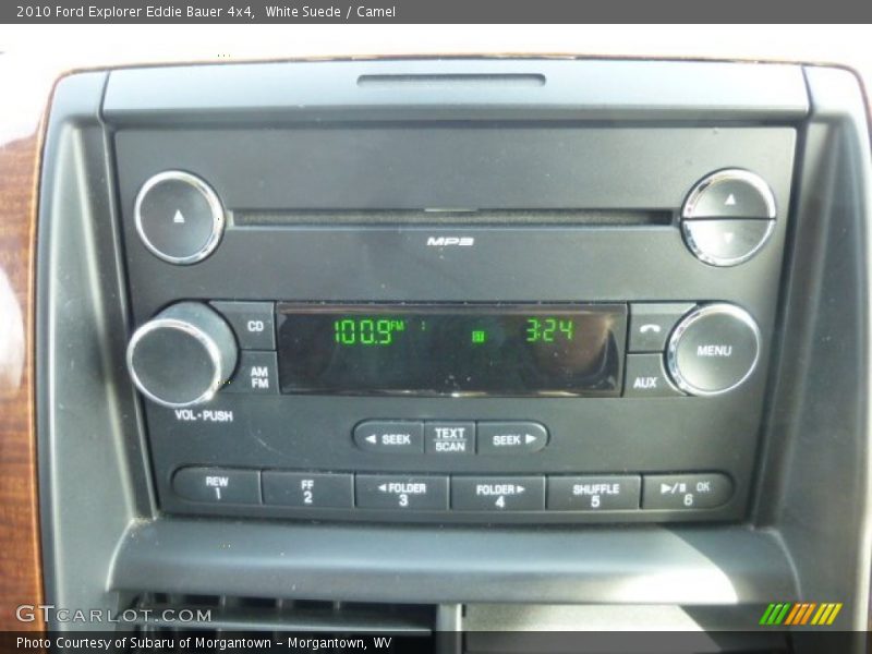 White Suede / Camel 2010 Ford Explorer Eddie Bauer 4x4
