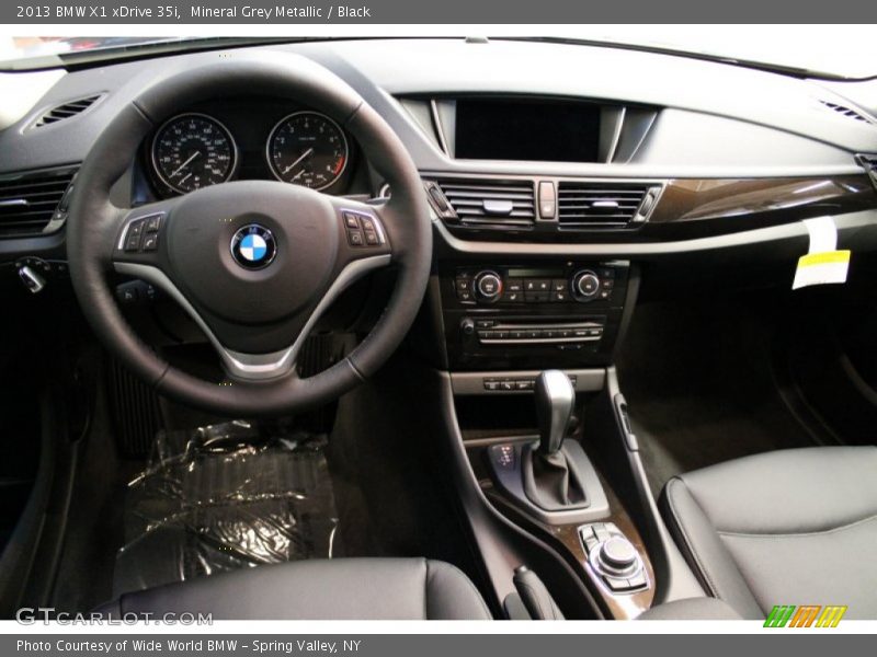 Mineral Grey Metallic / Black 2013 BMW X1 xDrive 35i