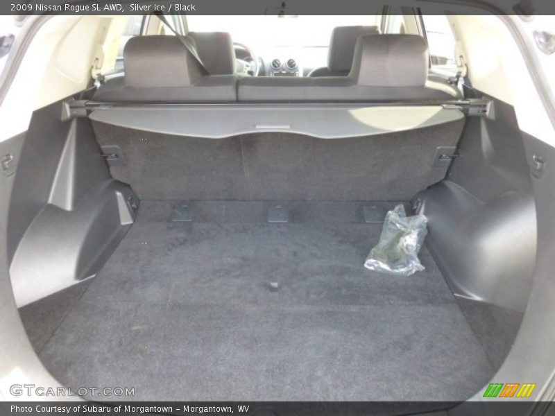 Silver Ice / Black 2009 Nissan Rogue SL AWD