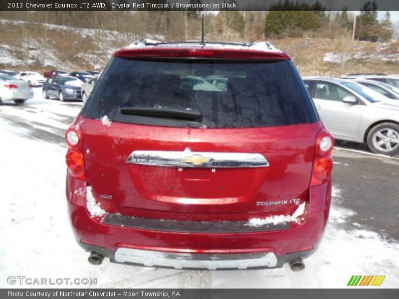 Crystal Red Tintcoat / Brownstone/Jet Black 2013 Chevrolet Equinox LTZ AWD