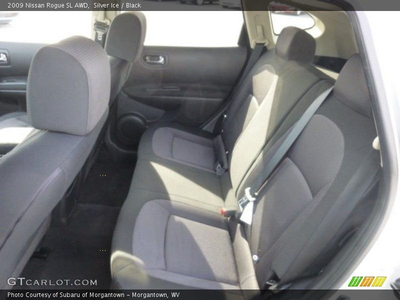 Silver Ice / Black 2009 Nissan Rogue SL AWD
