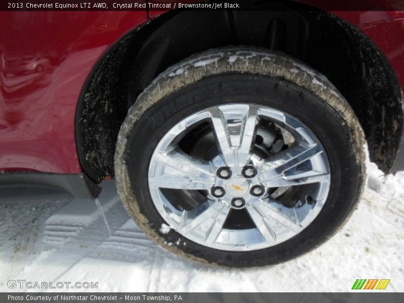 Crystal Red Tintcoat / Brownstone/Jet Black 2013 Chevrolet Equinox LTZ AWD