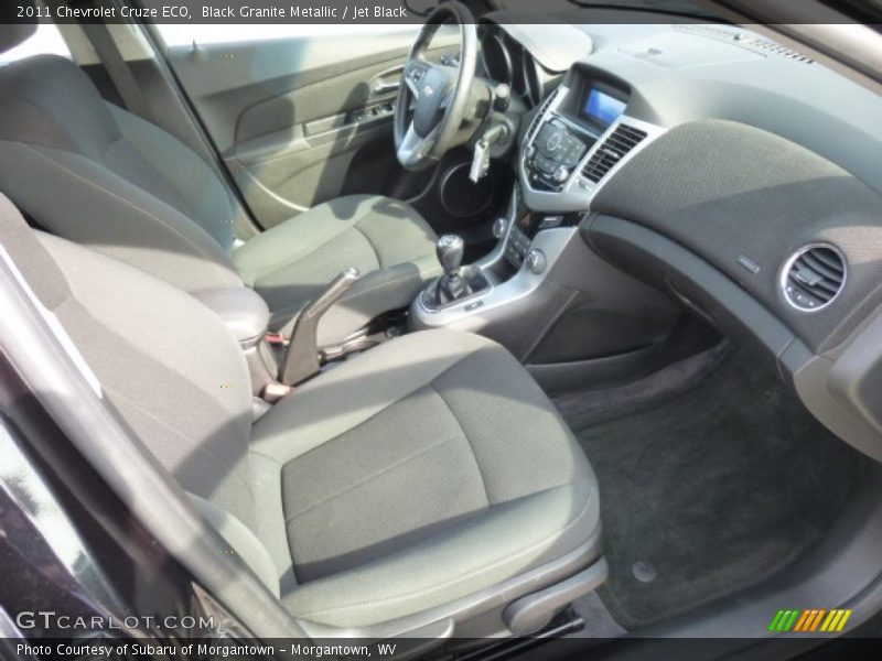 Black Granite Metallic / Jet Black 2011 Chevrolet Cruze ECO